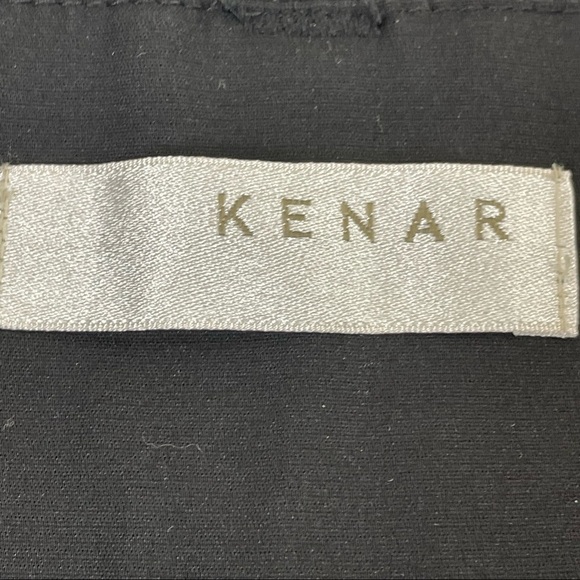 Kenar Black Flat Front Shorts - Picture 7 of 8